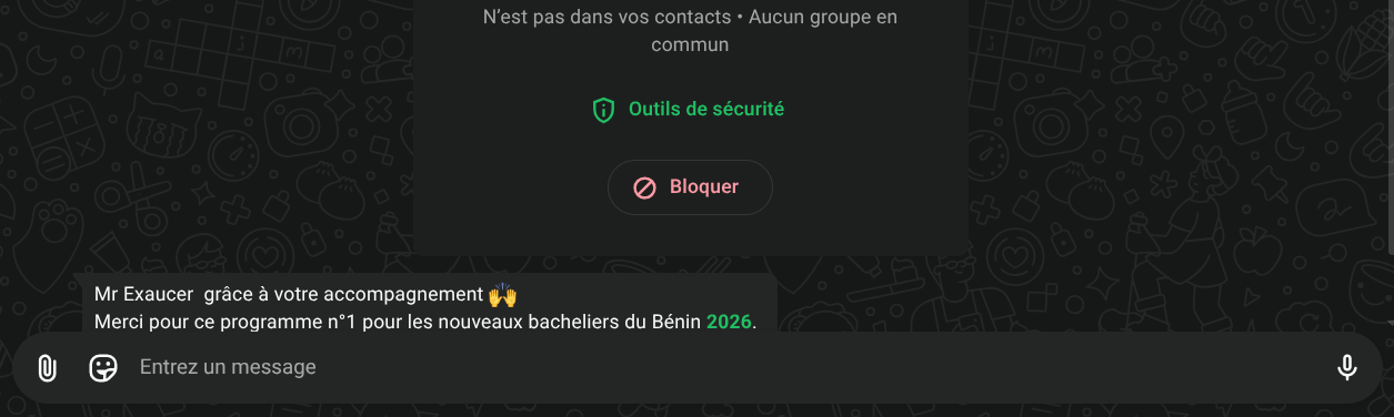 Avis de Avis d'élève